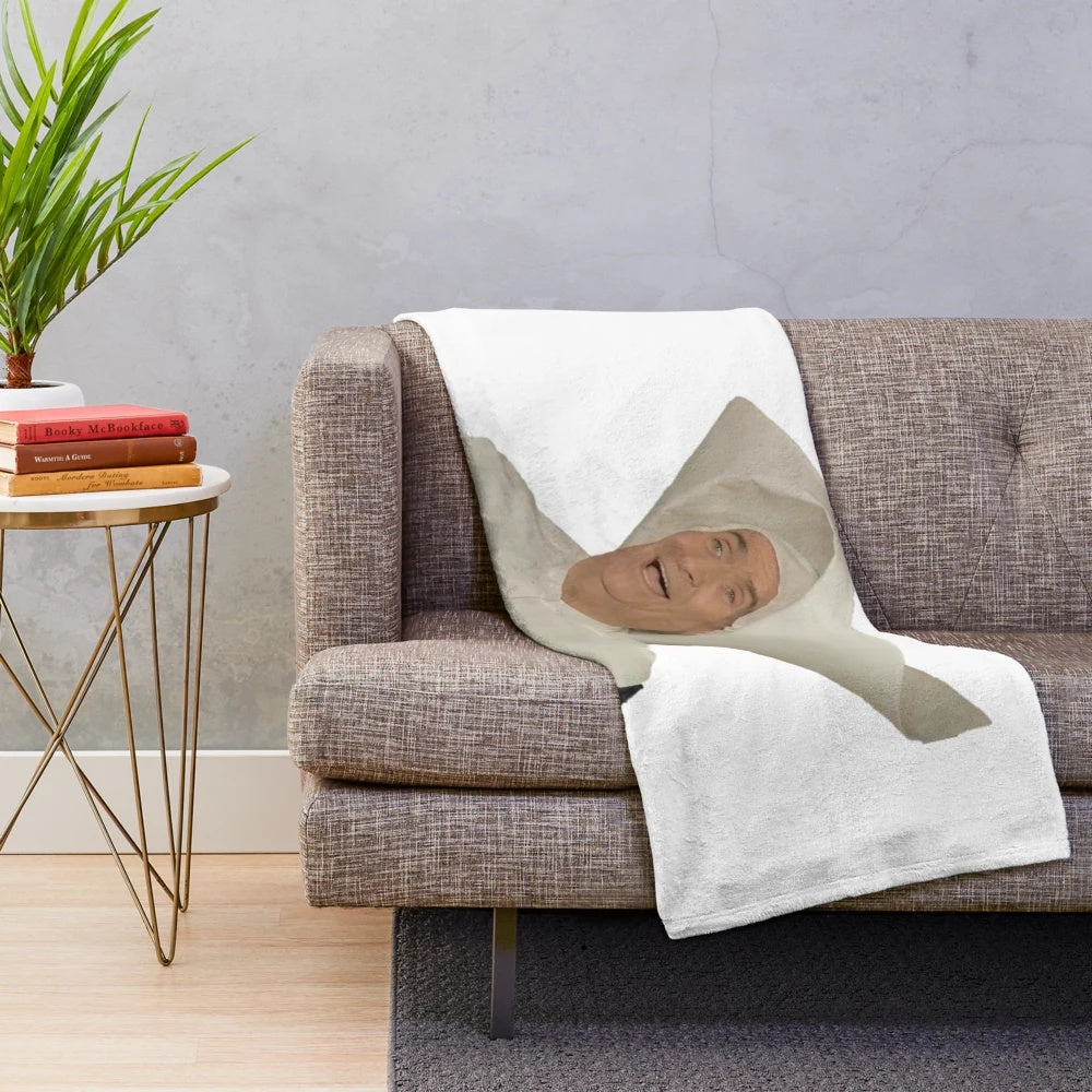 Louis de Funès inspired plush blanket