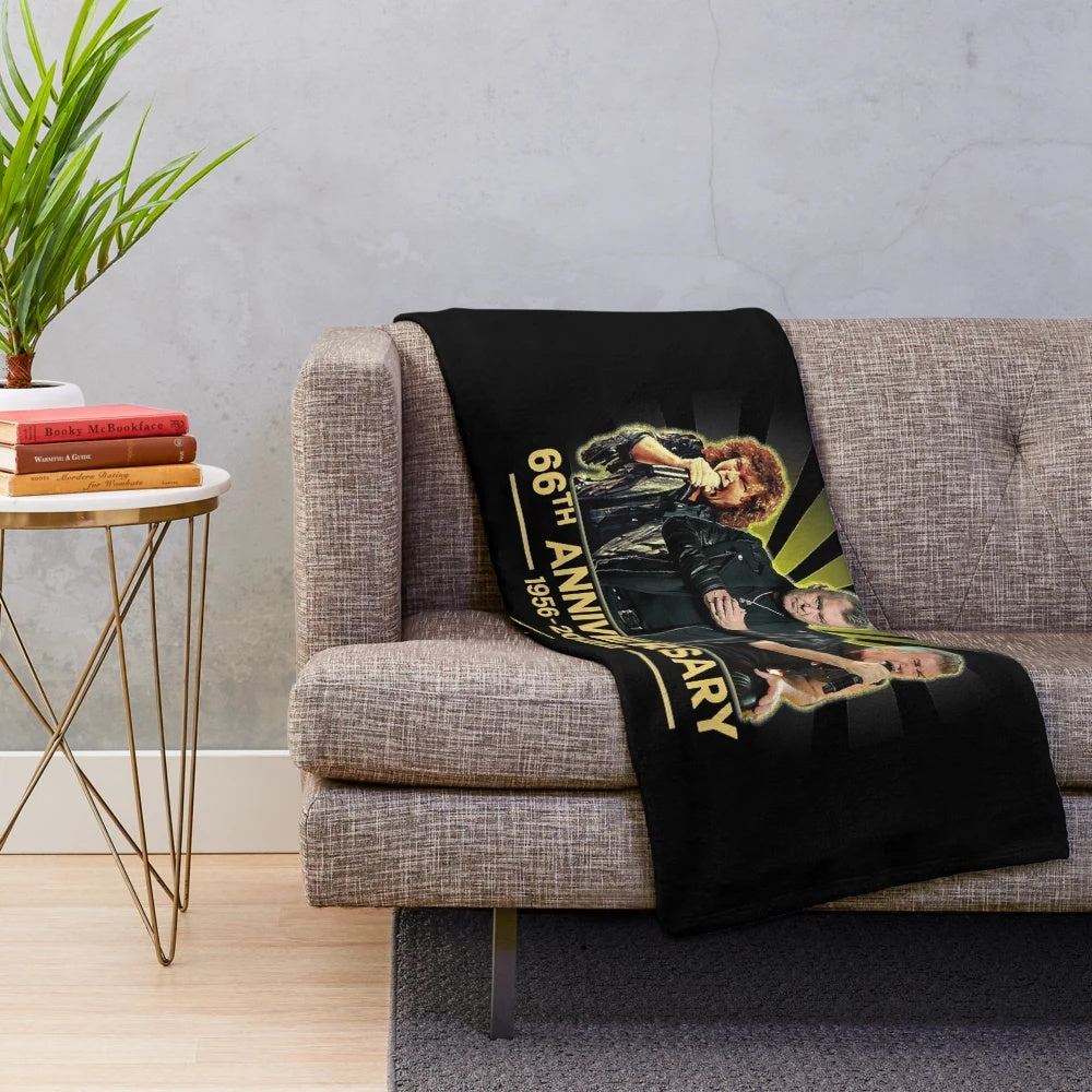 Classic Plush Blanket Commemorating 66th Anniversary of Jimmy Barnes