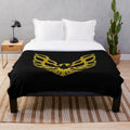 Pontiac Firebird Trans Am plush blanket featuring retro muscle car design