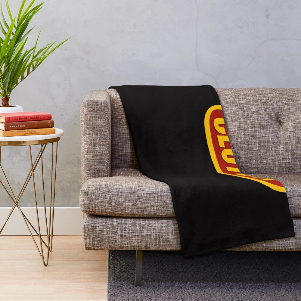 Classic rock band Clutch inspired plush blanket