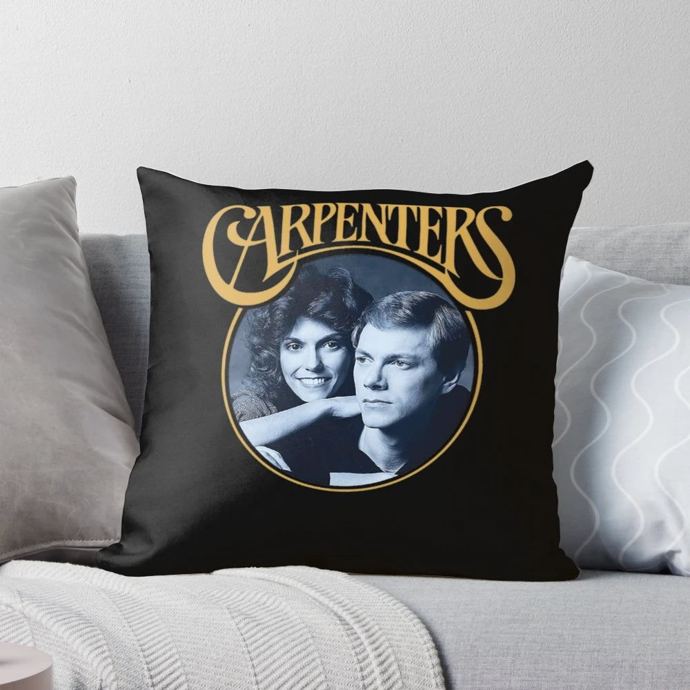 The Carpenters Inspired Classic Pillow for Pop Music Fans