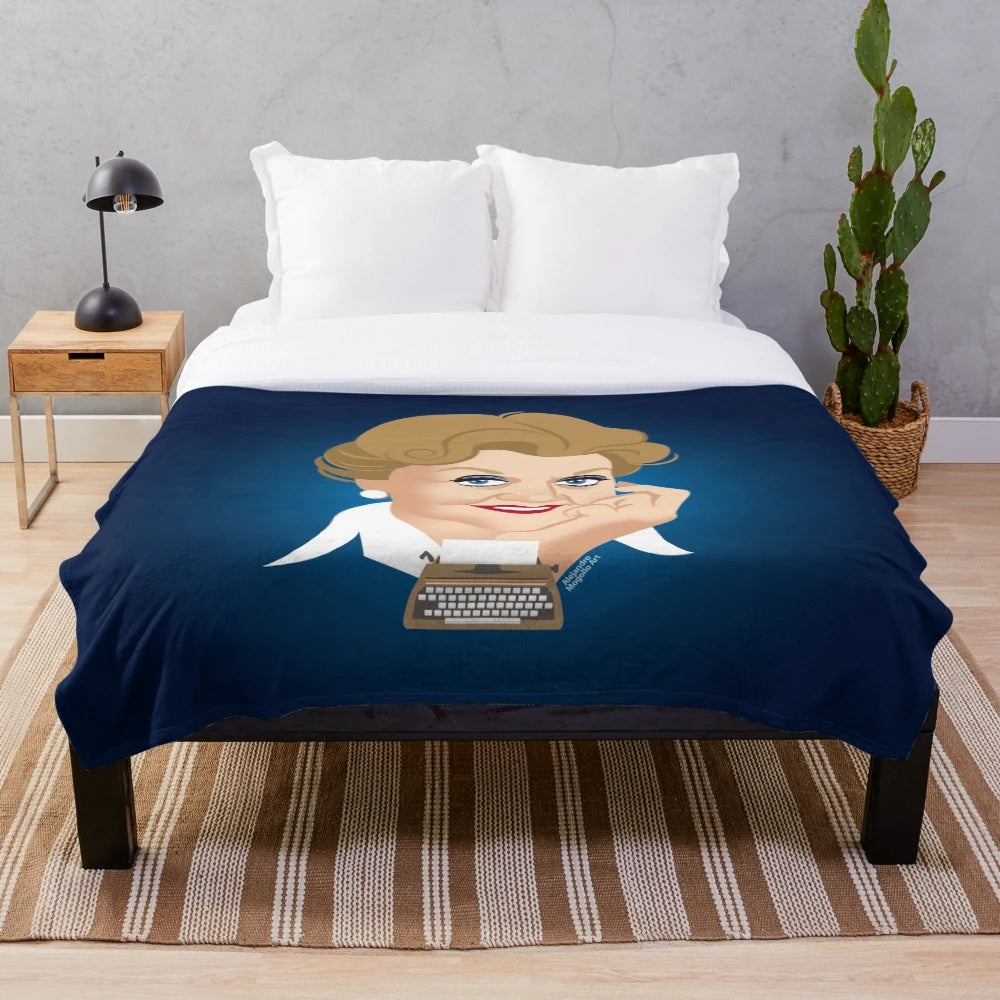 Murder Plush Blanket featuring Alejandro Mogolloart