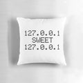 Computer Geek Pillow with Funny, Sarcastic Graphic