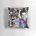 Decorative Pillow featuring Collage of Cliff Richard, the Legendary British Singer