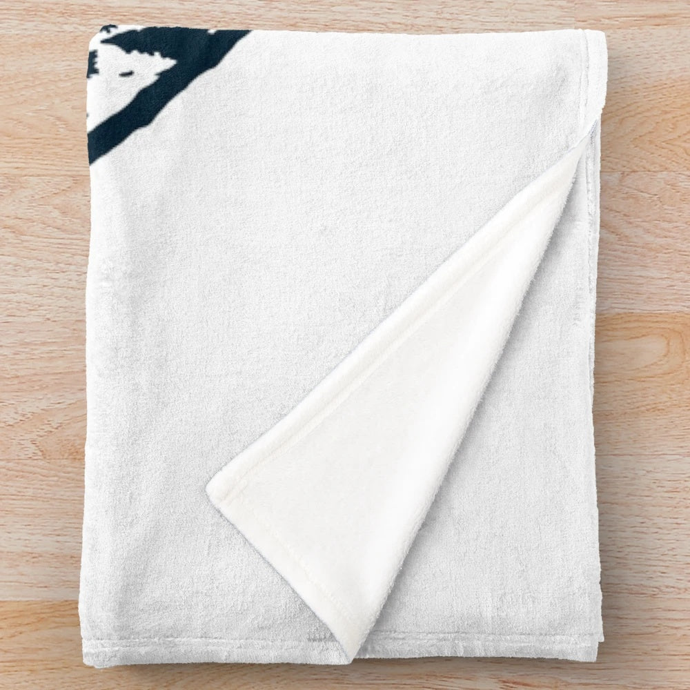Climber's Sky | Soft, plush climbing-themed blanket