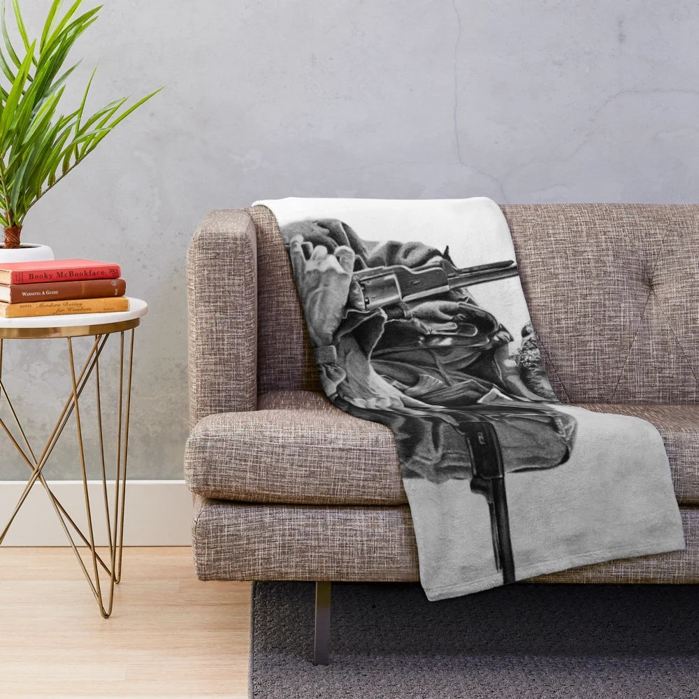 Clint Eastwood inspired Outlaw Josey Wales plush blanket