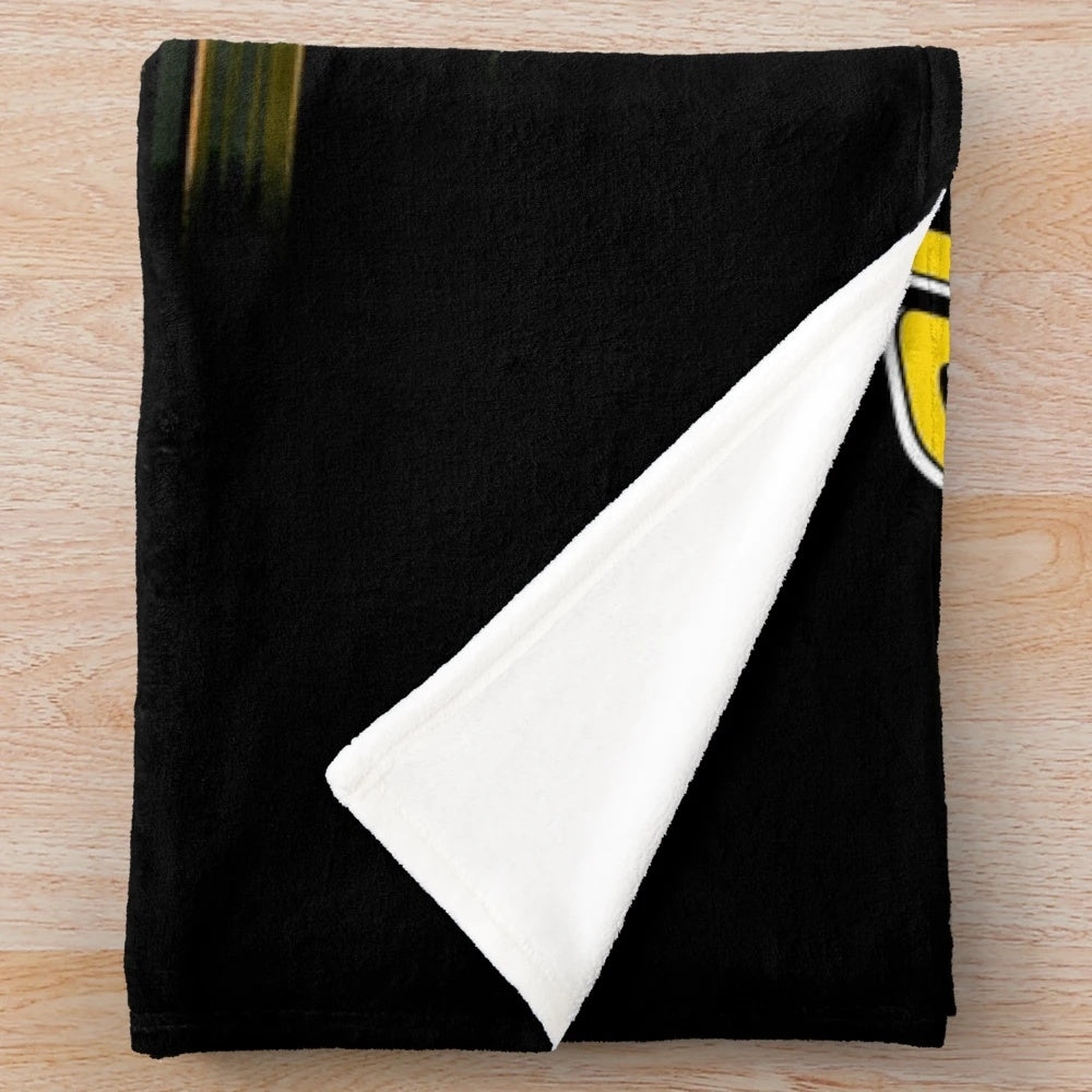 Clyde Logan inspired plush blanket from the movie Logan Lucky