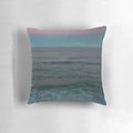 Summer dusk landscape pillow featuring a coastal scene of Cape Byron