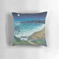 Coastal Moonlight Bay Pillow with a tranquil seascape design