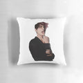 Colby Brock illustrated XPLR pillow featuring the popular YouTube duo Sam and Colby