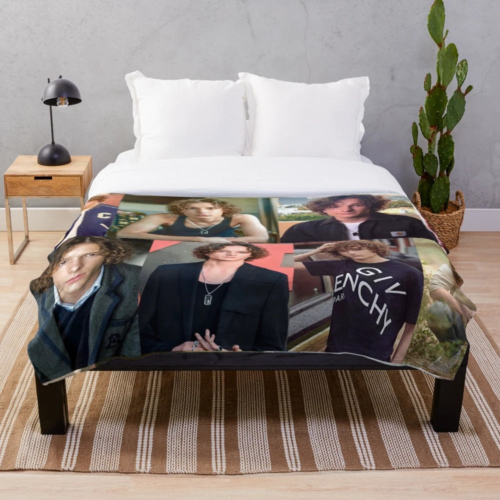Mason Thames Collage Plush Blanket