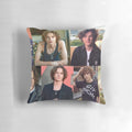 Collage pillow featuring actor Mason Thames from the movie "The Black Phone"