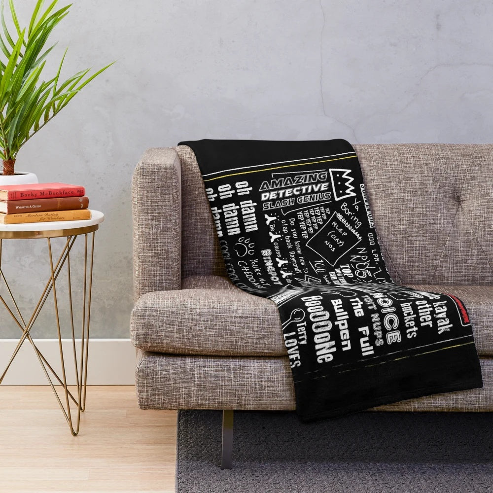 Brooklyn Nine-Nine Collage Plush Blanket