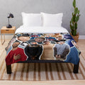 Chris Evans Collage Plush Throw Blanket