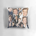 Decorative Pillow Featuring Portrait of Actor Colin Firth