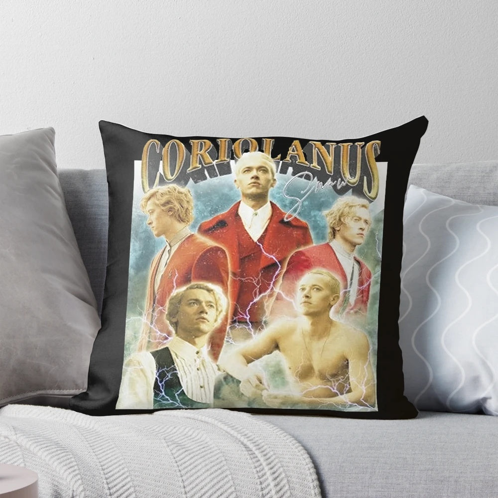 Limited edition Coriolanus Snow The Hunger Games vintage-style decorative pillow