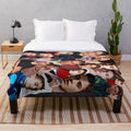 Hero Fiennes Tiffin portrait collage plush blanket