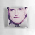 Josh Hutcherson inspired meme pillow with a whistle design, perfect for Hunger Games and FNAF fans.
