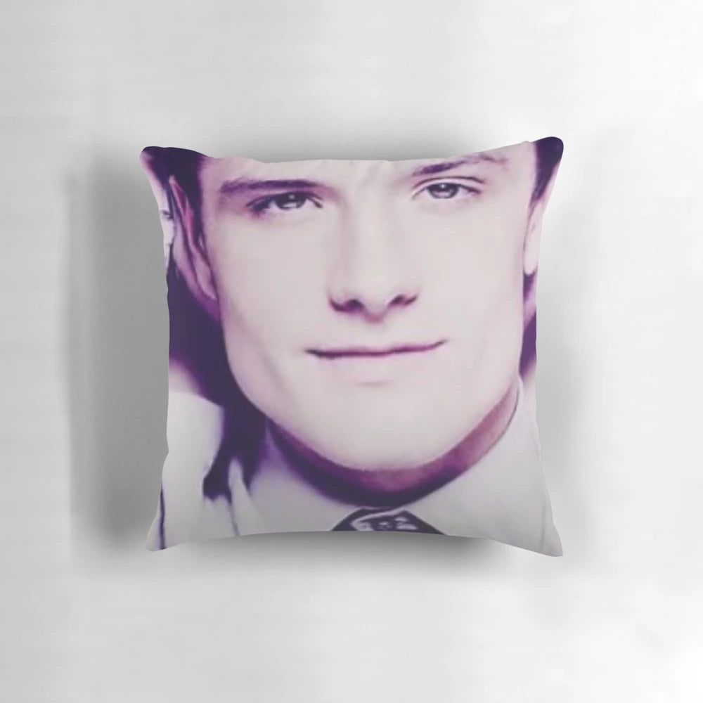 Plush Josh Hutcherson Whistle Pillow featuring the Hunger Games and Five Nights at Freddy's