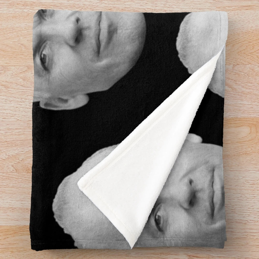Michael Keaton Plush Blanket with Iconic Face