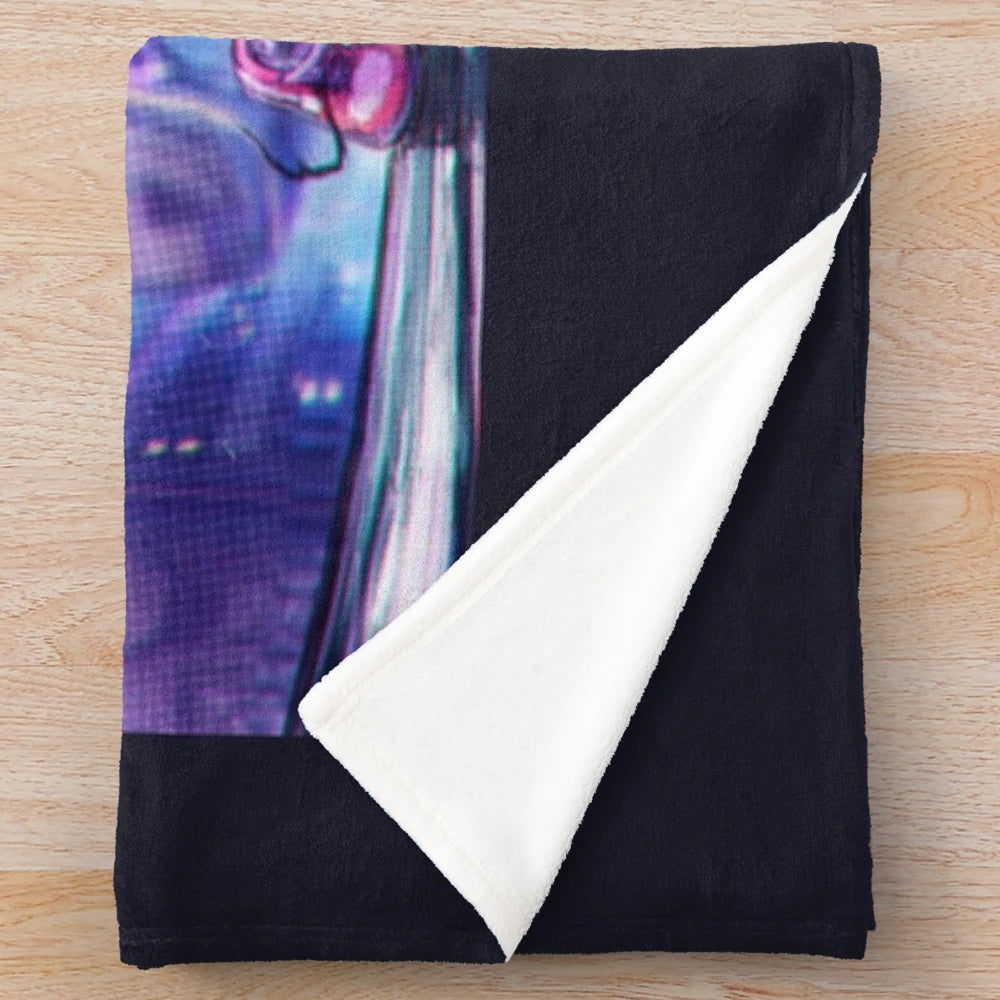 Miles Morales inspired plush blanket