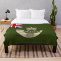 Napoleonic British 95th Rifles Plush Blanket
