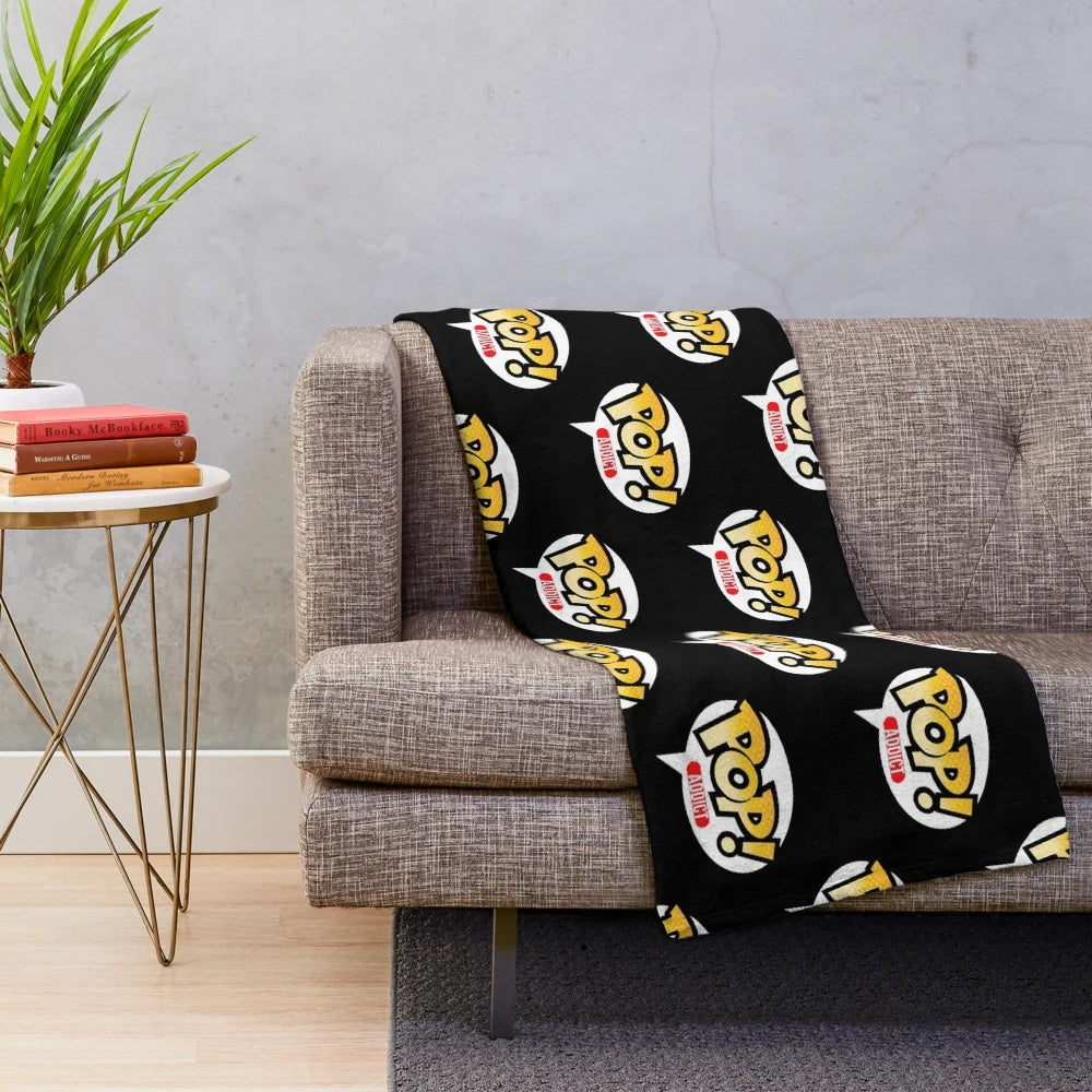 Collectible Pop! Addict Plush Blanket for Pop Figure and Vinyl Collectors