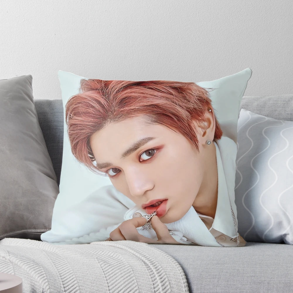 TAEYONG (NCT) 3D Plush Pillow - Soft, Cuddly Kpop Merchandise