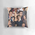Collage Image of Tom Holland as Spiderman on a Plush Pillow
