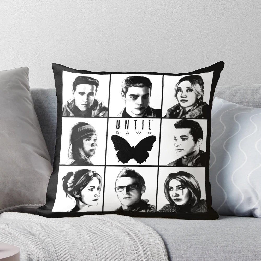 Until Dawn PS4 Game Character Pillow featuring main cast