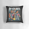 Collingwood Magpies AFL Pillow featuring the Daicos brothers