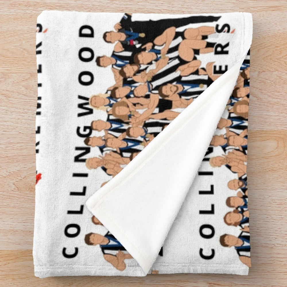 Collingwood Premiers plush blanket