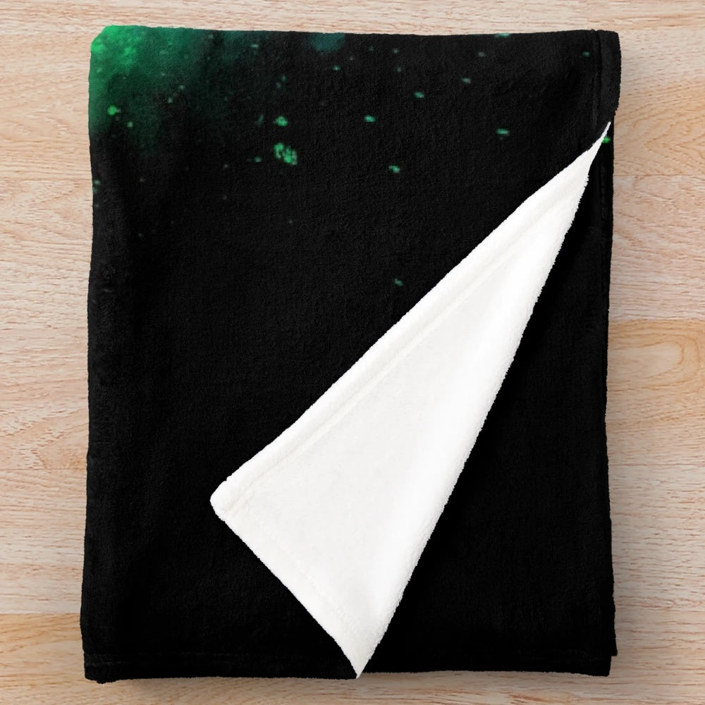 Colorful Avatar: The Last Airbender-inspired plush blanket