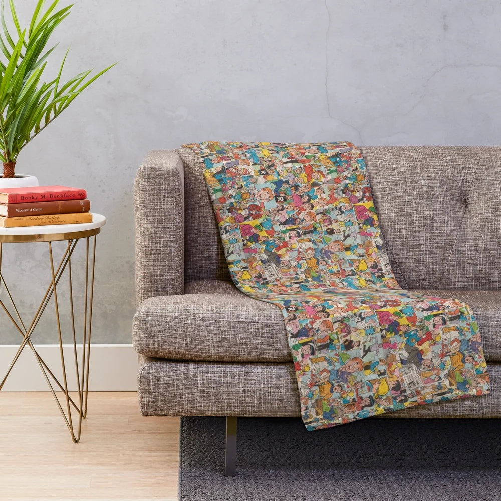 Archie Comics Collage #2 Plush Blanket with Archie, Jughead, Betty, and Veronica