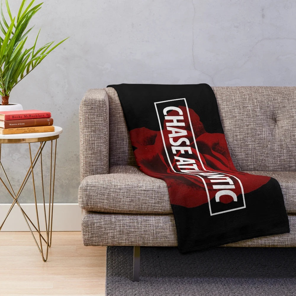 Chase Atlantic Rose Logo Plush Blanket