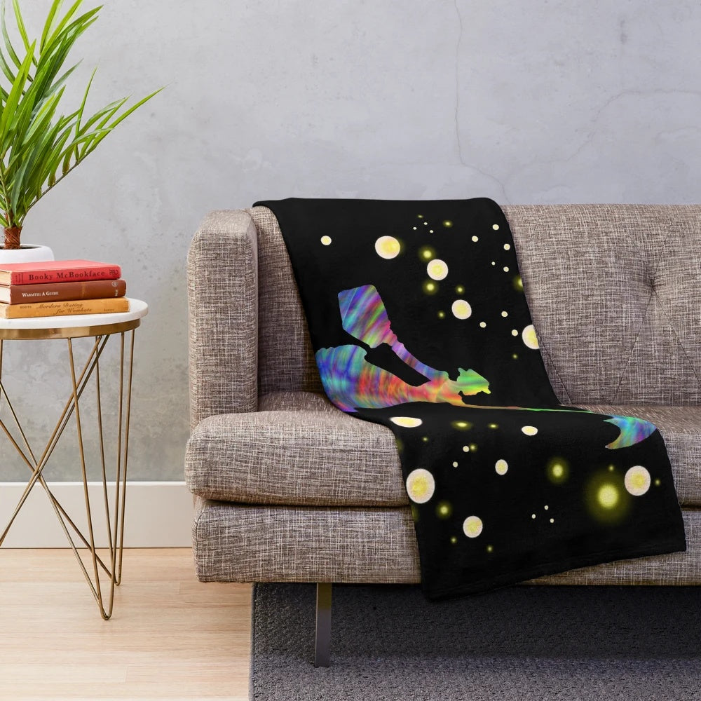 Cozy and whimsical mary poppins plush blanket