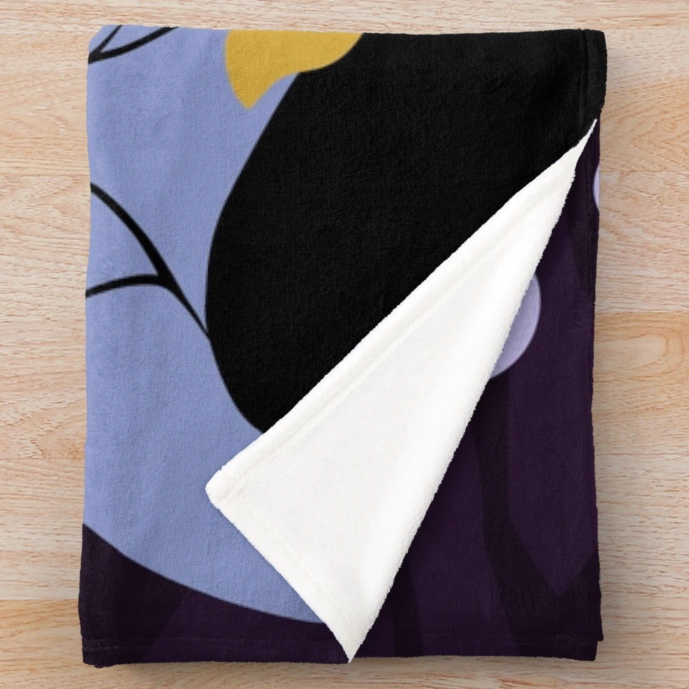 Minimal Ursula Disney Villain Plush Blanket