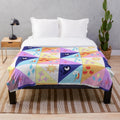 Plush blanket with cutie marks from the popular cartoon My Little Pony