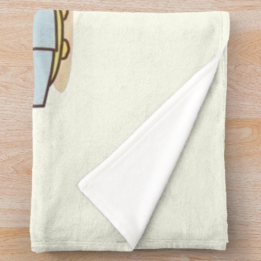 Sumikko Gurashi inspired colorful plush blanket