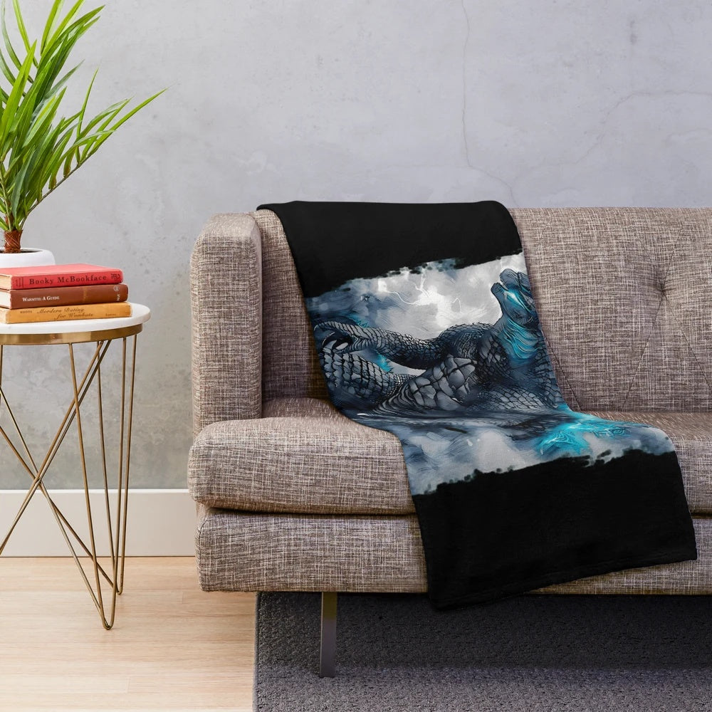 King of the Monsters Godzilla Plush Blanket