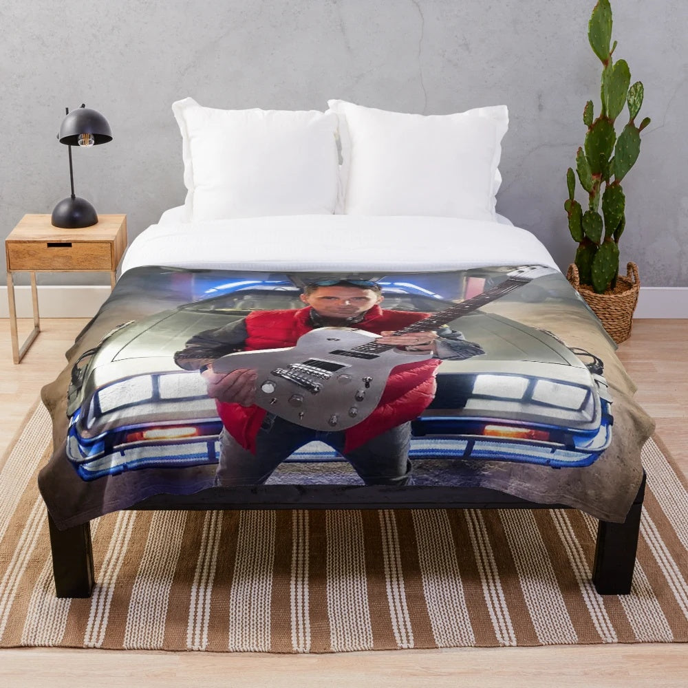 Comeback Band Inspired Plush Blanket