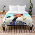 Paul Blart Mall Cop inspired plush blanket