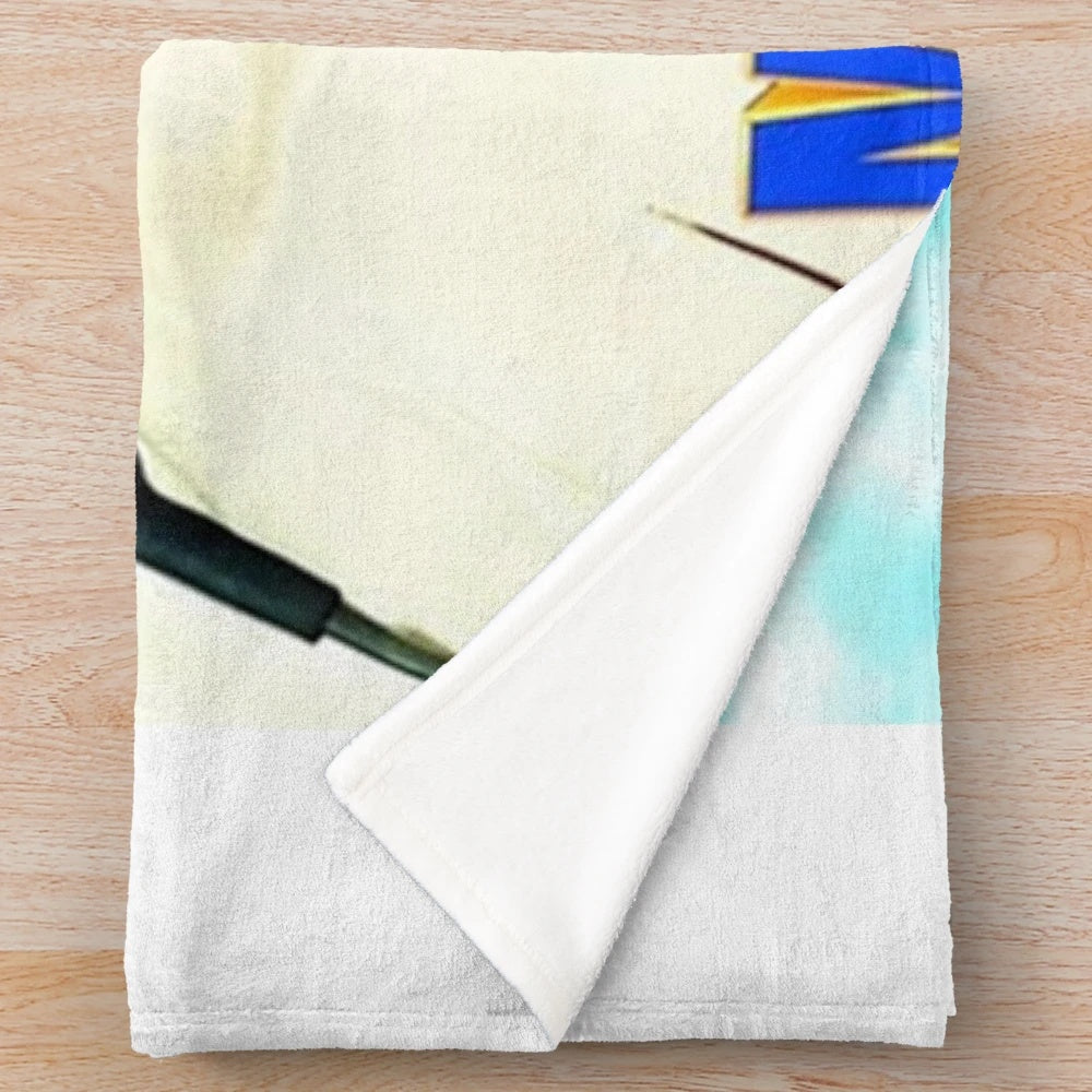 Paul Blart Mall Cop inspired plush blanket