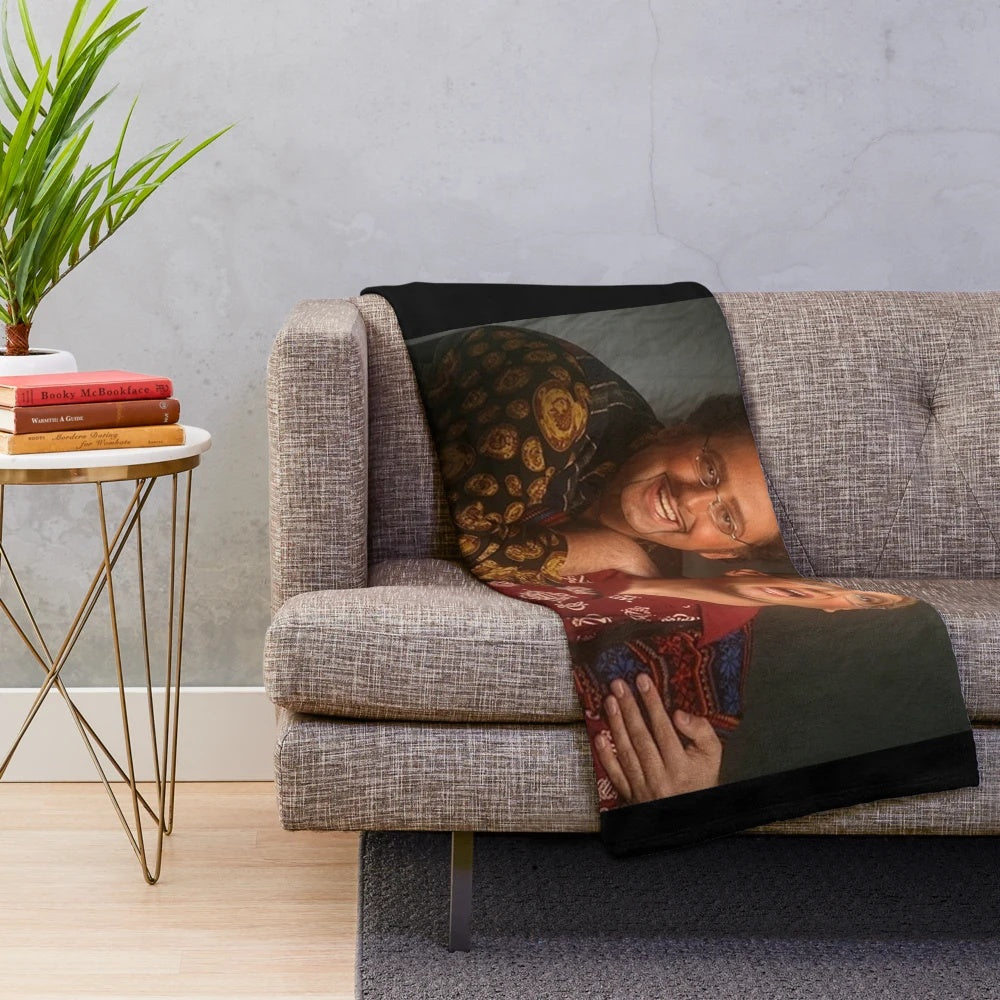 Tim and Eric Inspired Plush Blanket
