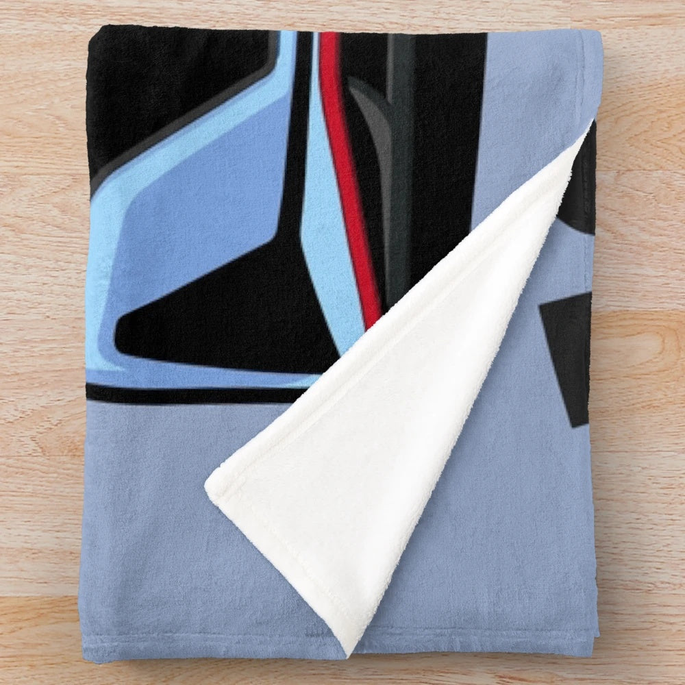 Soft and cozy i20N inspired plush blanket for car enthusiasts
