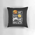 Gamer Eat, Sleep, Game, Repeat Pillow for gamers