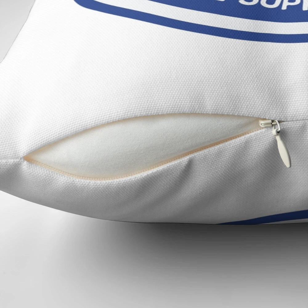 Soft and cozy pillow featuring the logo of the Fife Flyers hockey team