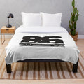 AE 86 Plush Blanket with Toyota Trueno design
