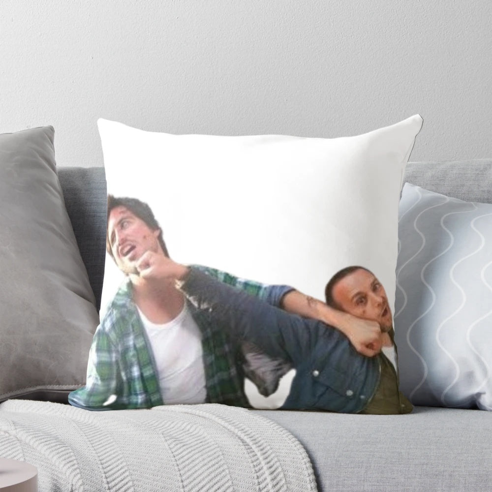 Soft and plush Ben & Semir pillow for a relaxing sleeping experience