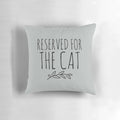 Soft and cozy cat-themed pillow for pet owners